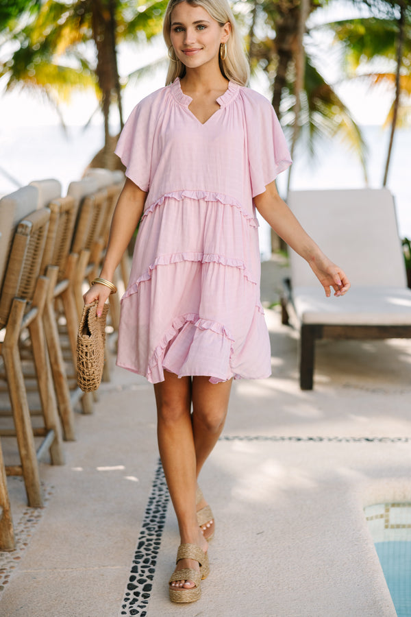 Precious Peach Pink Babydoll Dress - Spring Dresses Shop the Mint Precious Peach Pink Babydoll Dress - Spring Dresses Shop the Mint