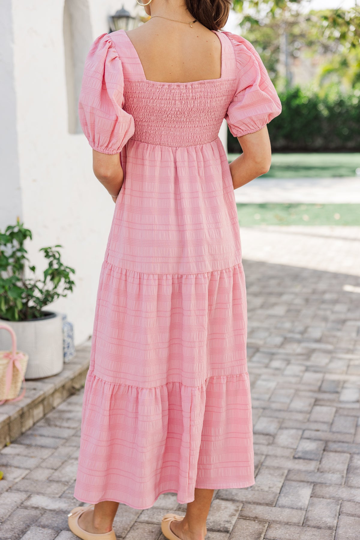 Think About It Mauve Pink Midi Dress – Shop the Mint