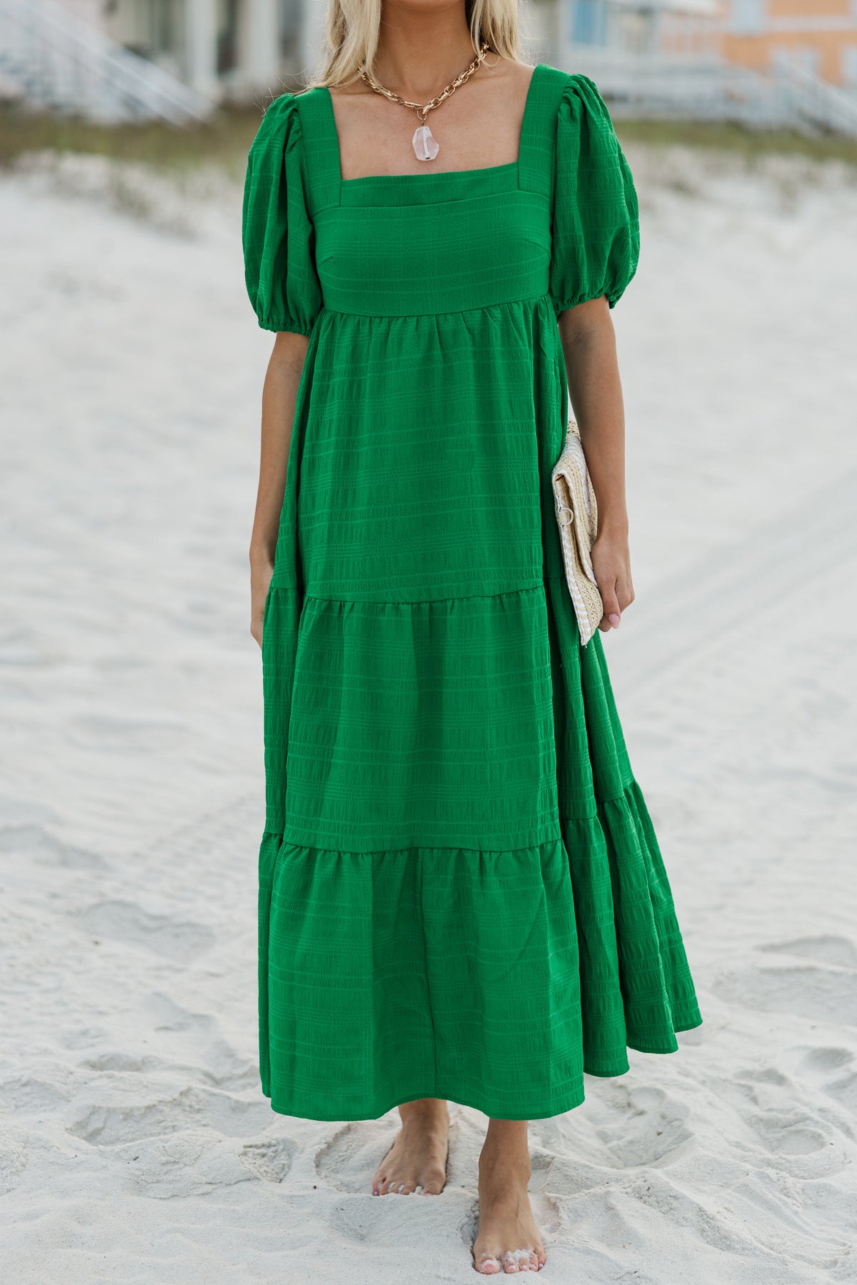 Think About It Kelly Green Midi Dress – Shop the Mint