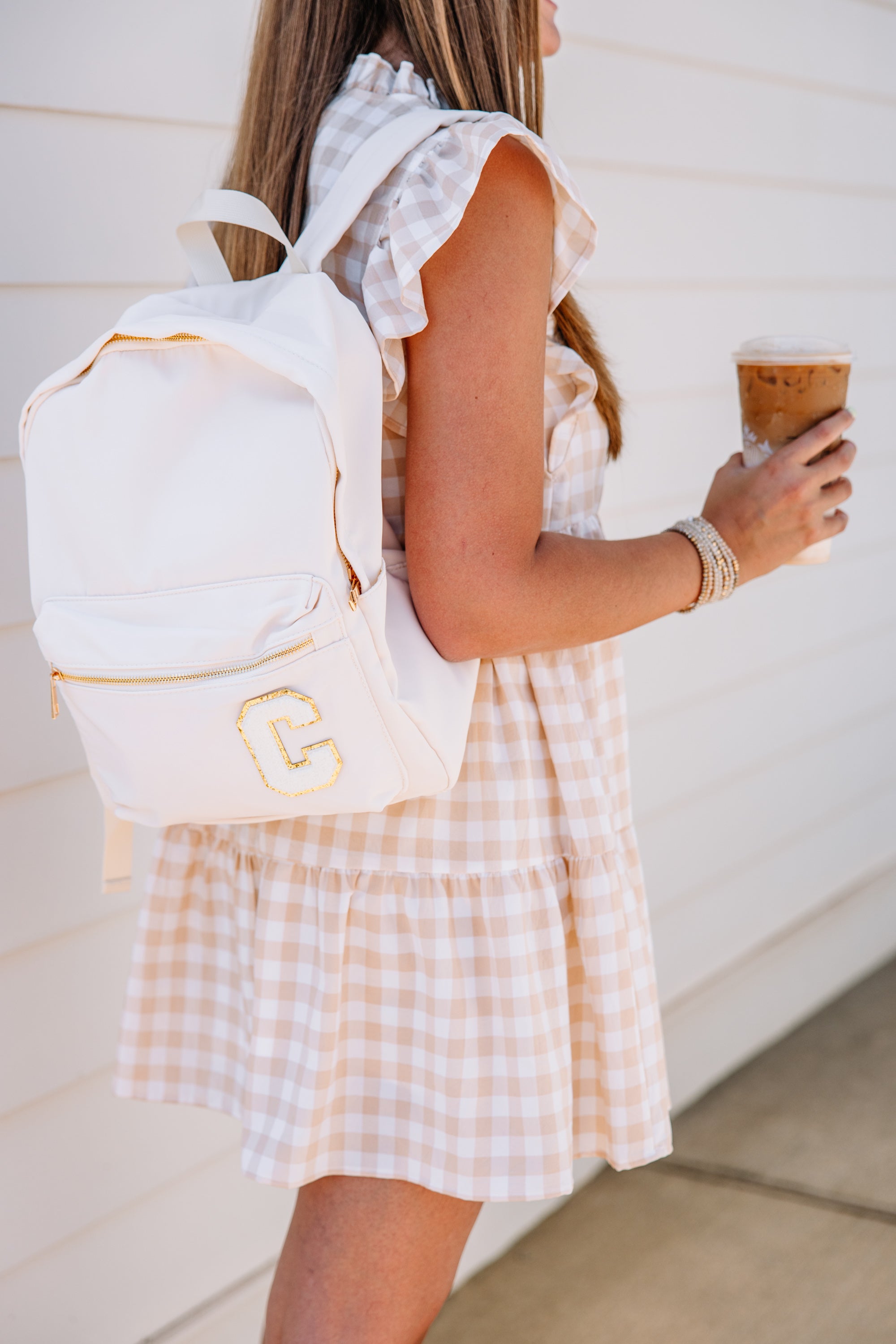 Shop The Mint Varsity Backpack