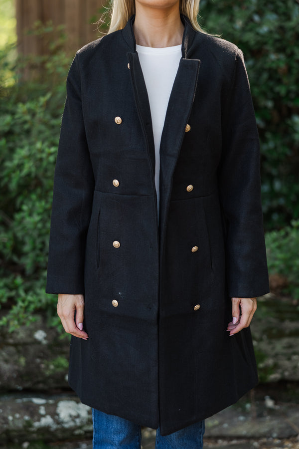 City Streets Black Coat