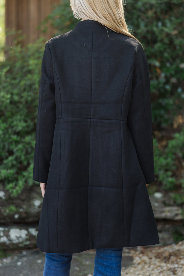 City Streets Black Coat