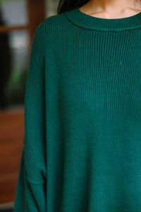 Give You Joy Emerald Green Dolman Sweater