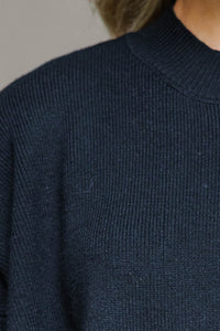 Perfectly You Black Mock Neck Sweater