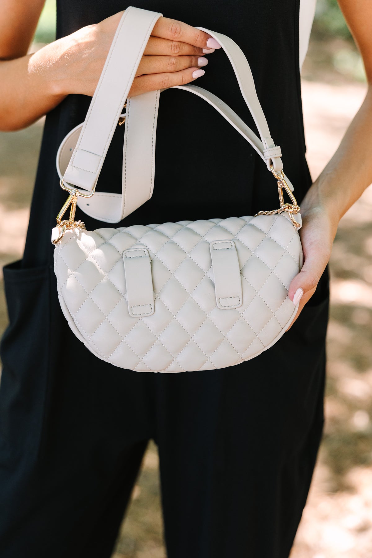 Chic Intuition Nude Quilted Belt Bag – Shop the Mint