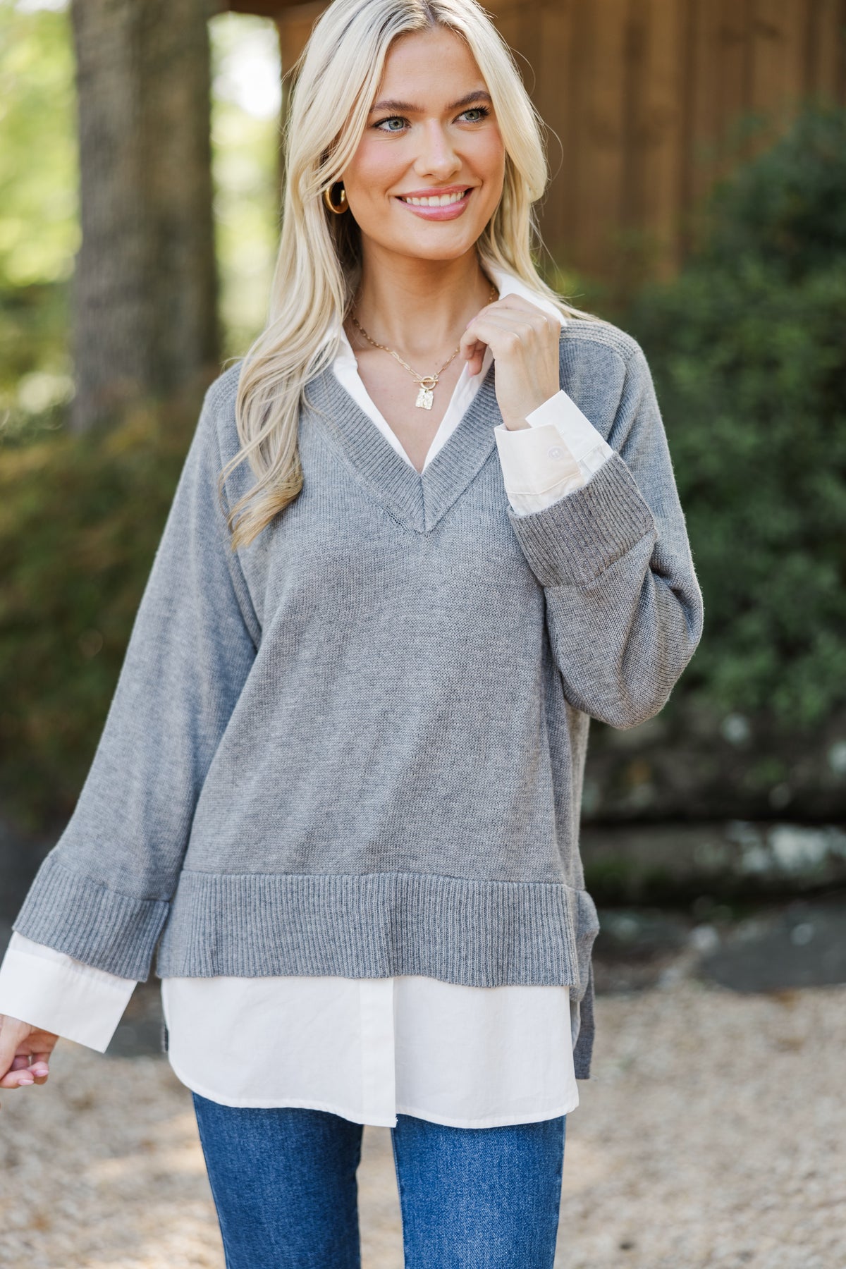 epine エピヌ bijou Nordic knit gray 最終値下げepine bijou Nordic