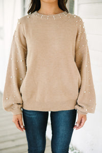 pearl embellished sweater, women's trendy sweaters, boutique sweaters for women, online boutiques for women