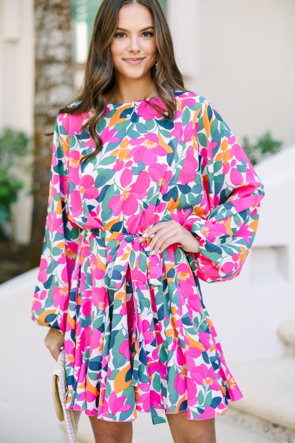 Stay Close Pink Floral Dress Shop the Mint Stay Close Pink Floral Dress Shop the Mint