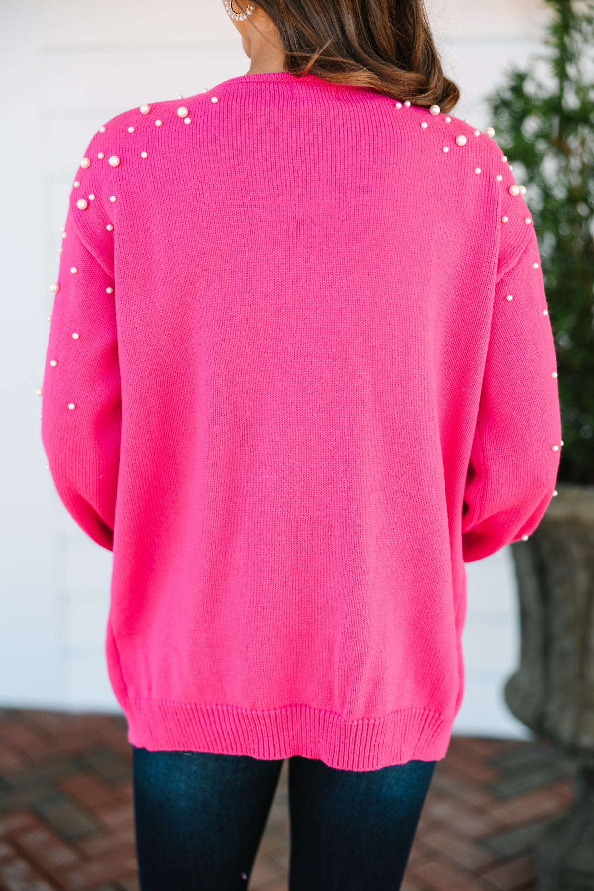 Get Going Fuchsia Pink Embellished Cardigan Shop the Mint