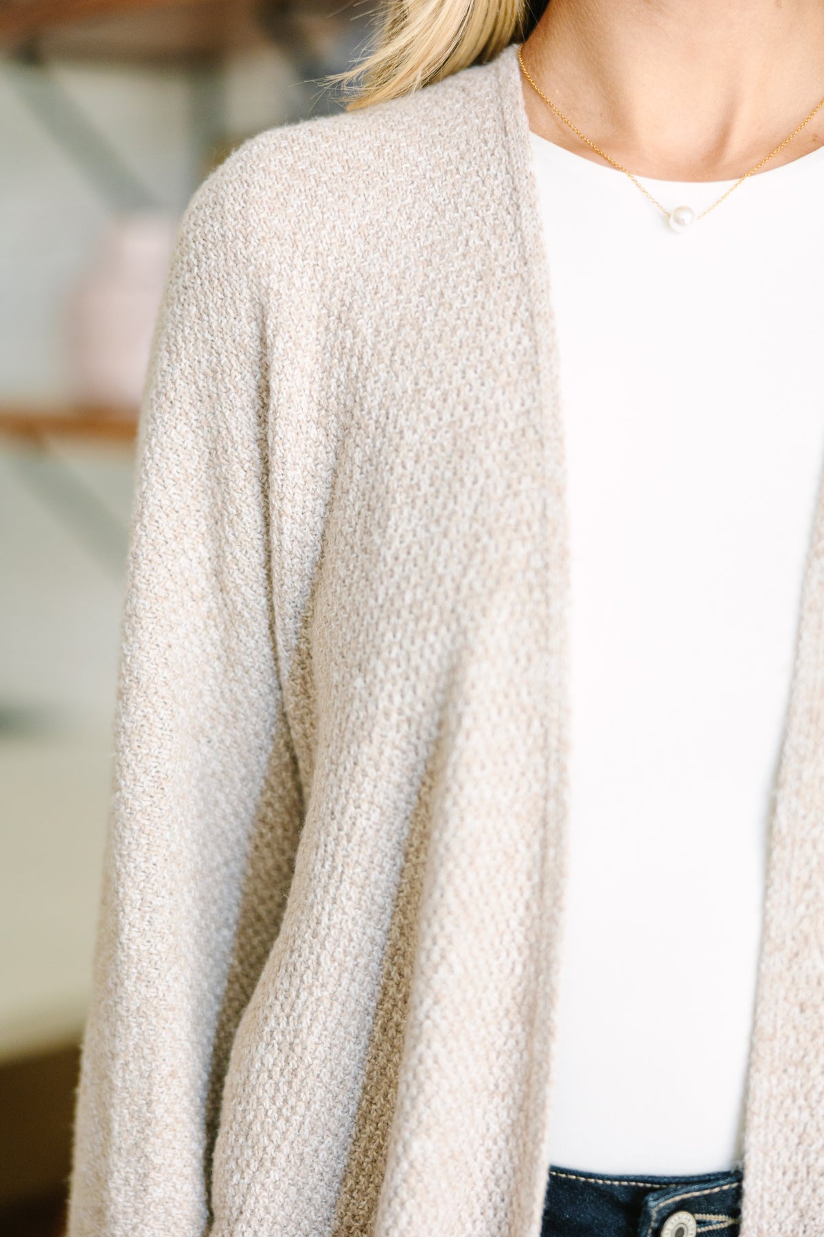 Taupe Cardigan Lightweight deals and soft