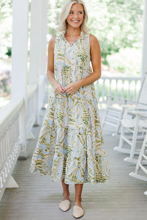 Know You Better Green Abstract Maxi Dress Shop the Mint Know You Better Green Abstract Maxi Dress Shop the Mint