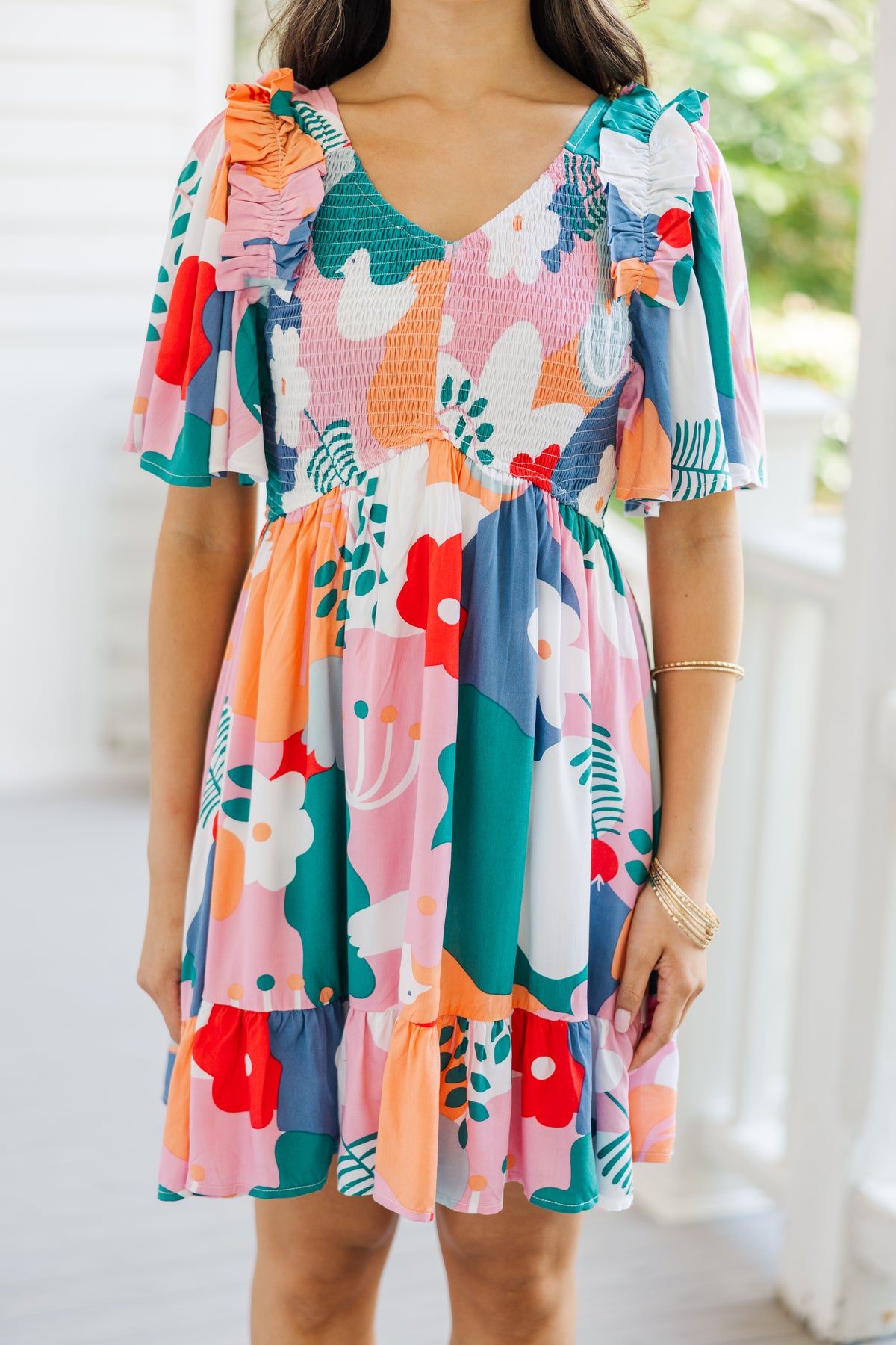 Find Your Way Mauve Pink Abstract Dress – Shop the Mint