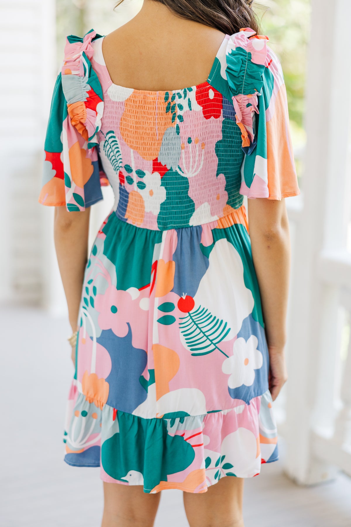 Find Your Way Mauve Pink Abstract Dress – Shop the Mint