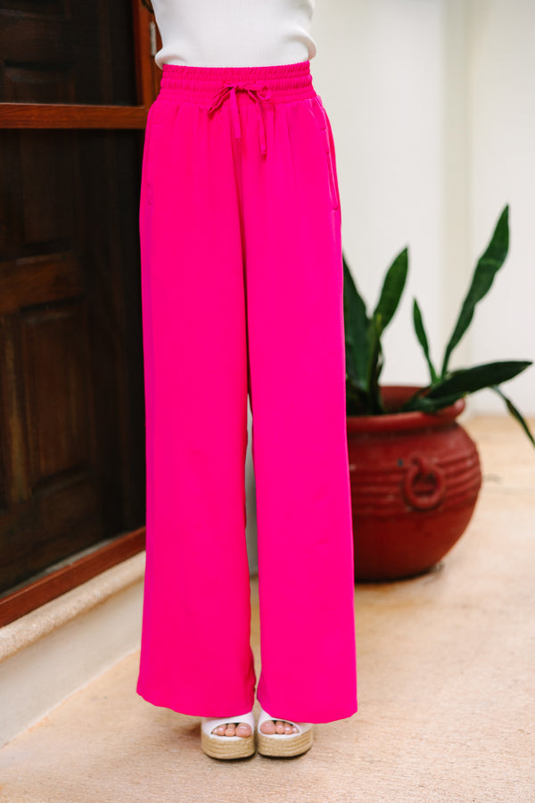 Pink Wide-leg and palazzo pants for Women