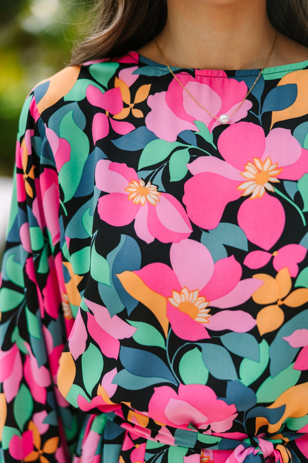 Stay Close Black Floral Dress – Shop the Mint