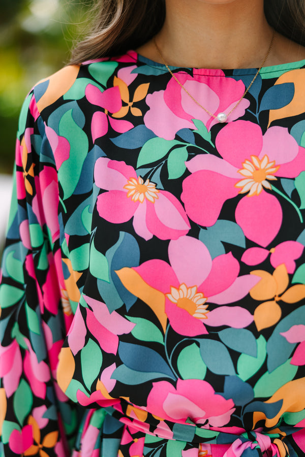 Stay Close Black Floral Dress Shop the Mint Stay Close Black Floral Dress Shop the Mint