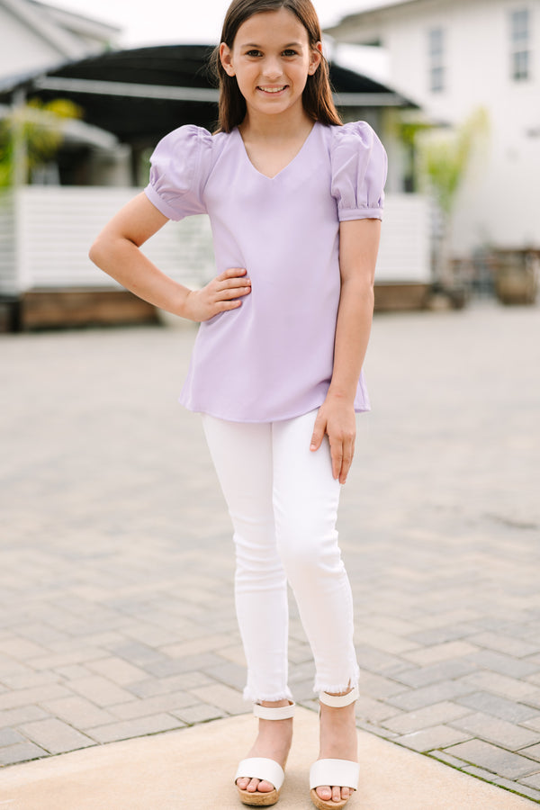cute blouses for girls, girls blouses, puff sleeves