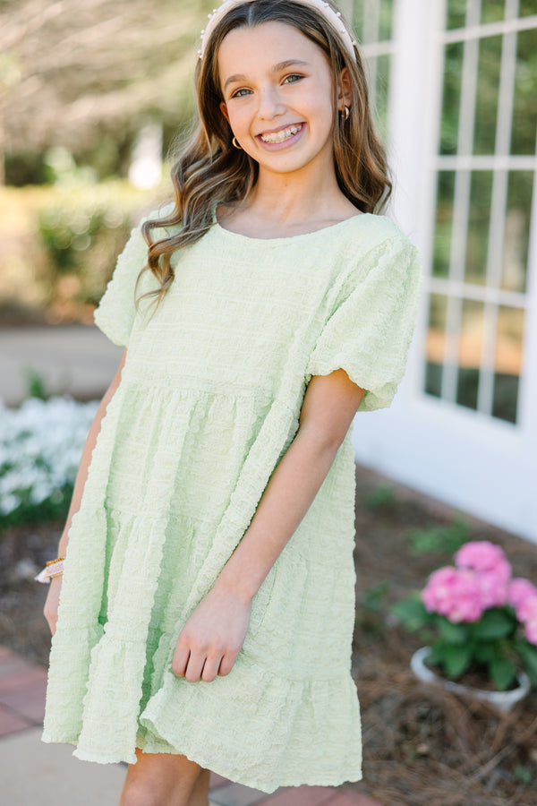 Girls: It All Makes Sense Green Tiered Dress Shop the Mint Girls: It All Makes Sense Green Tiered Dress Shop the Mint
