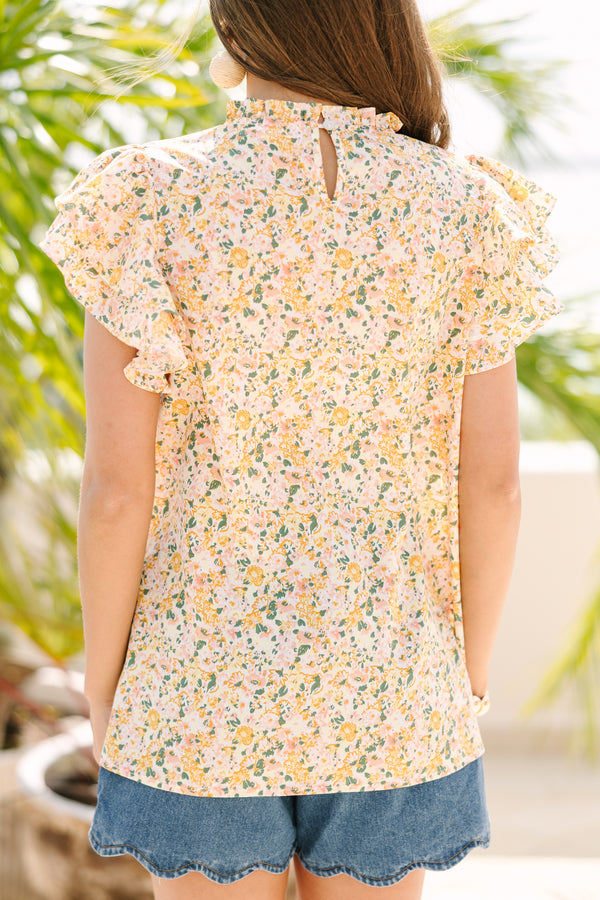 Scarlet Ditsy Joy Blouse