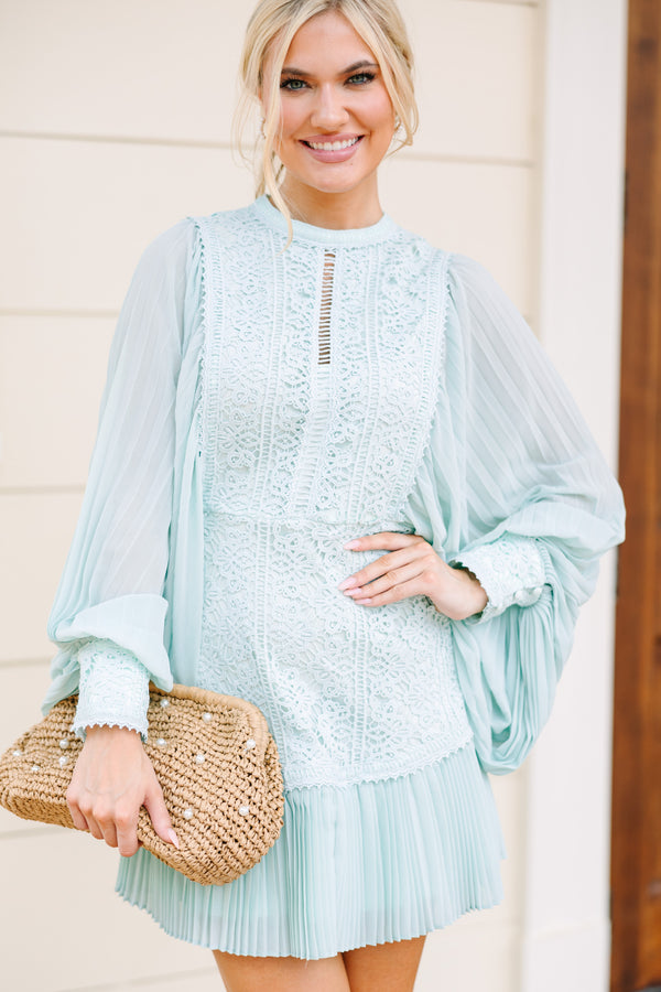 mint green crochet dress Daily Reminder Kelly Green Crochet Dress Shop the Mint