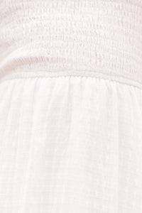 Girls: Lots To Love Off White Smocked Midi Dress