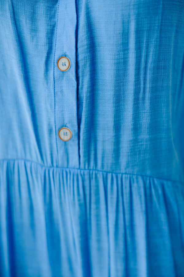 blue midi dress, cute midi dresses for women, boutique midi dresses, cute midi dresses
