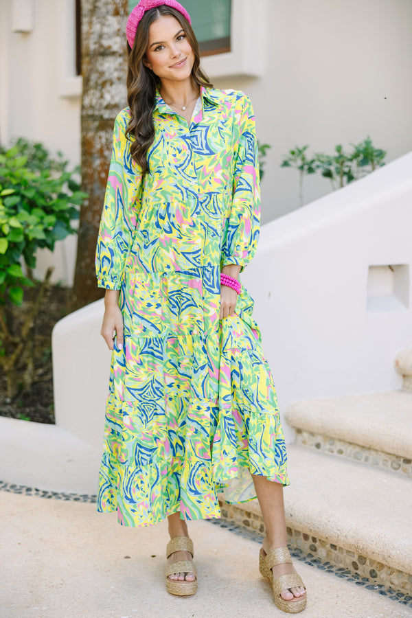 Bright New Days Green Paisley Midi Dress Shop the Mint Bright New Days Green Paisley Midi Dress Shop the Mint