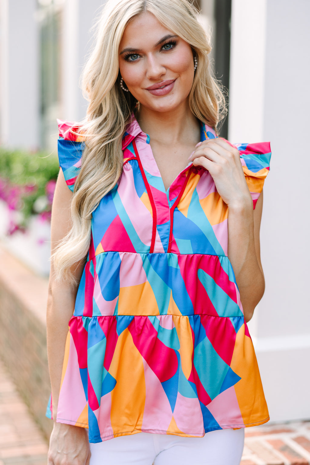 Perfect View Magenta the – Shop Top Mint Abstract