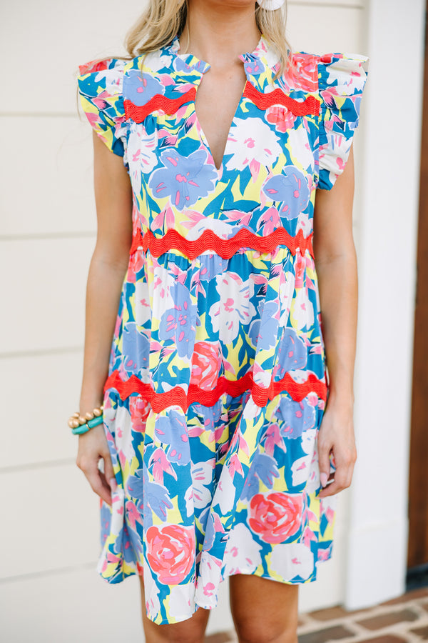 Sweet Moments Teal Green Floral Babydoll Dress Shop the Mint Sweet Moments Teal Green Floral Babydoll Dress Shop the Mint