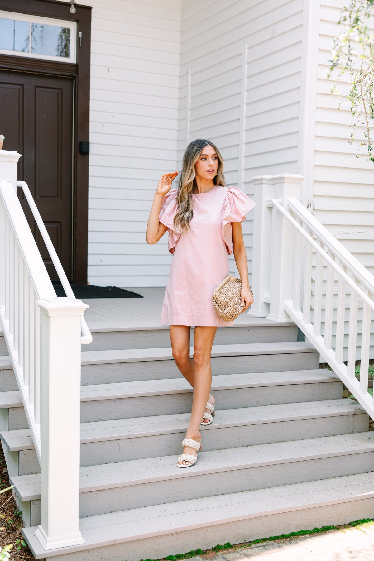 All You Love Dusty Rose Pink Shift Dress Shop the Mint All You Love Dusty Rose Pink Shift Dress Shop the Mint