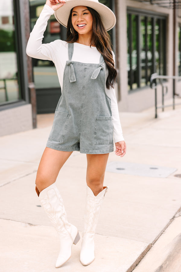 All You Can See Gray Denim Overalls, Large - The Mint Julep Boutique | Women's Boutique Clothing All You Can See Gray Denim Overalls, Large - The Mint Julep Boutique | Women's Boutique Clothing