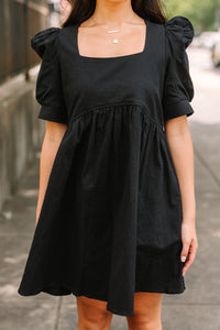 Beautiful Work Black Babydoll Dress Shop the Mint Beautiful Work Black Babydoll Dress Shop the Mint