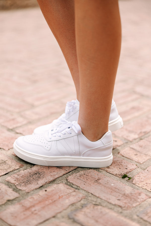 Always On The Go White Sneakers – Shop the Mint