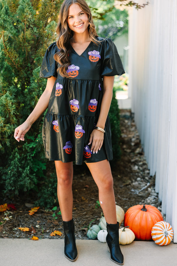 Feels Like Fall Black Pumpkin Babydoll Dress Shop the Mint Feels Like Fall Black Pumpkin Babydoll Dress Shop the Mint