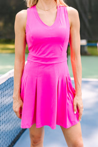 Better Than Every Hot Pink Tennis Dress w/ Shorts