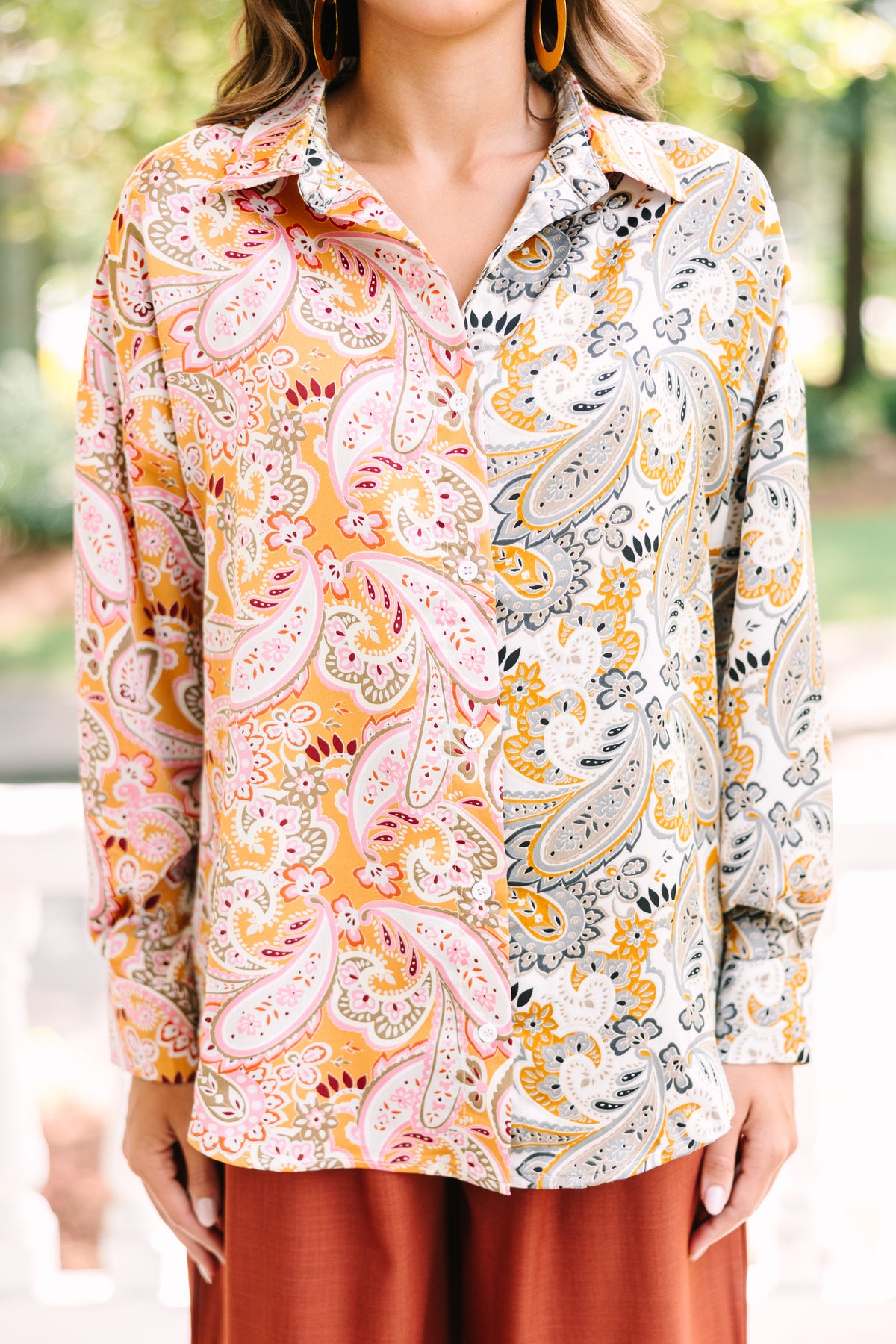 Willow Paisley Blouse main image 1
