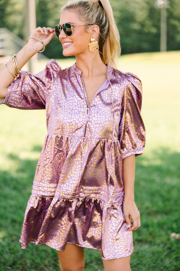Lead You Home Lavender Purple Leopard Babydoll Dress – Shop the Mint Lead You Home Lavender Purple Leopard Babydoll Dress – Shop the Mint