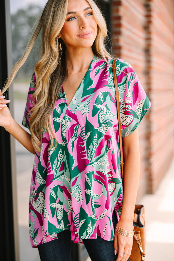 All For You Forest Printed Blouse – Shop the Mint