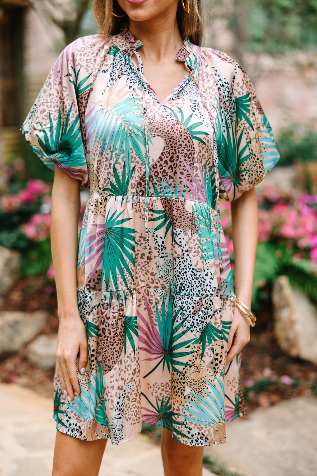 Wild Side Dress - Lovely Leopard