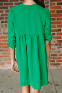 Girls: Give Your Love Kelly Green Dress