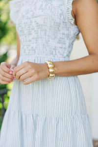 Inner Circle Gold Beaded Bracelet