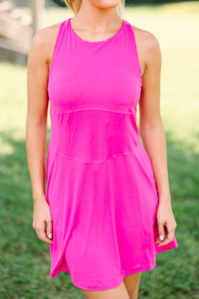 The Works Hot Pink Tennis Dress – Shop the Mint