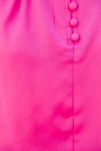 What A View Hot Pink Ruffle Blouse