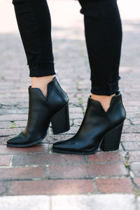 Can't Stop You Black Booties