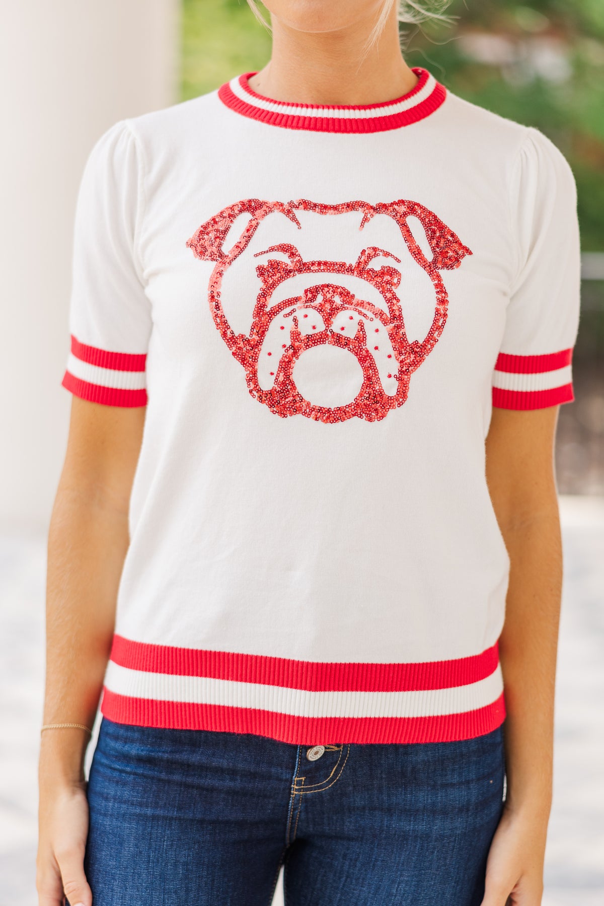 Raw White Bull Sweater