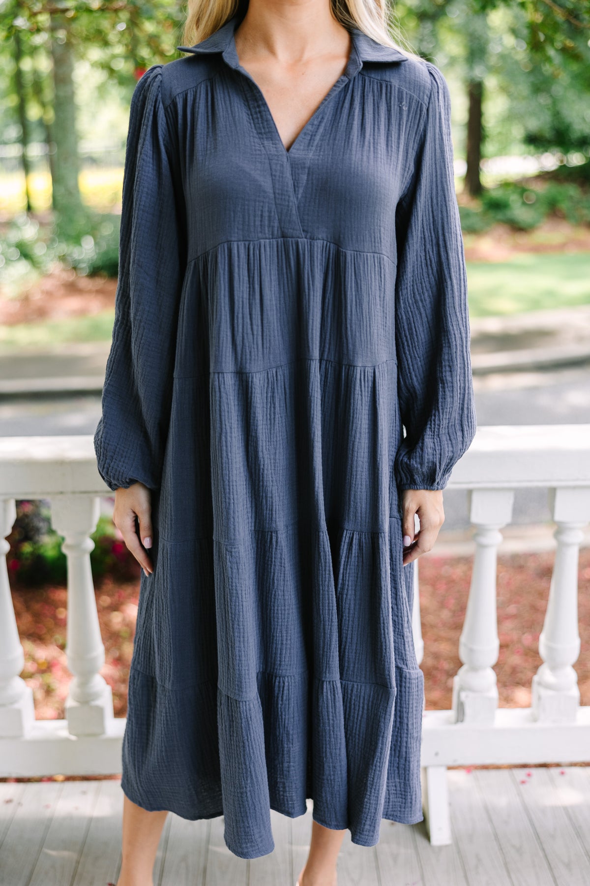 Take Your Pick Ash Blue Midi Dress Shop the Mint Take Your Pick Ash Blue Midi Dress Shop the Mint