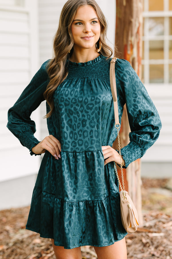 white christmas dresses Life's A Party Emerald Green Satin Leopard Dress Shop the Mint white christmas dresses Life's A Party Emerald Green Satin Leopard Dress Shop the Mint
