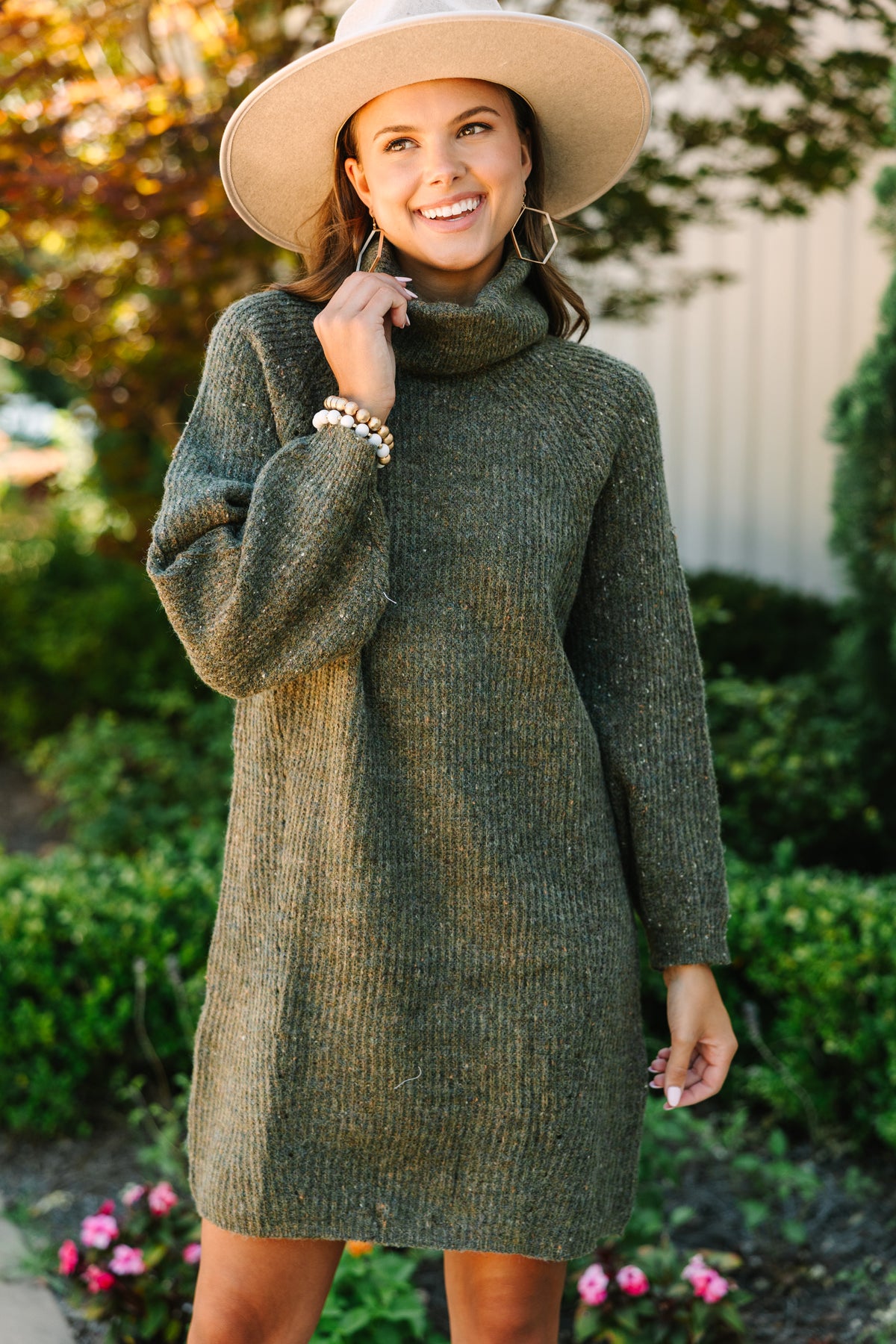 Feeling It Sweater Olive Green Dress Shop the Mint Feeling It Sweater Olive Green Dress Shop the Mint