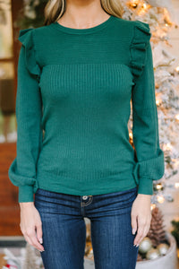 fitted sweaters, ruffled sweaters, cute online boutique 