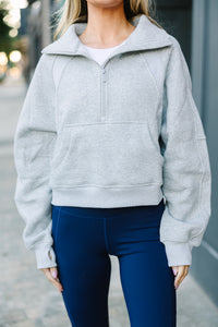 Always Direct Heather Gray Pullover